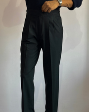Basicoo Black Gurkha Pant