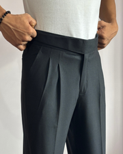 Basicoo Black Gurkha Pant