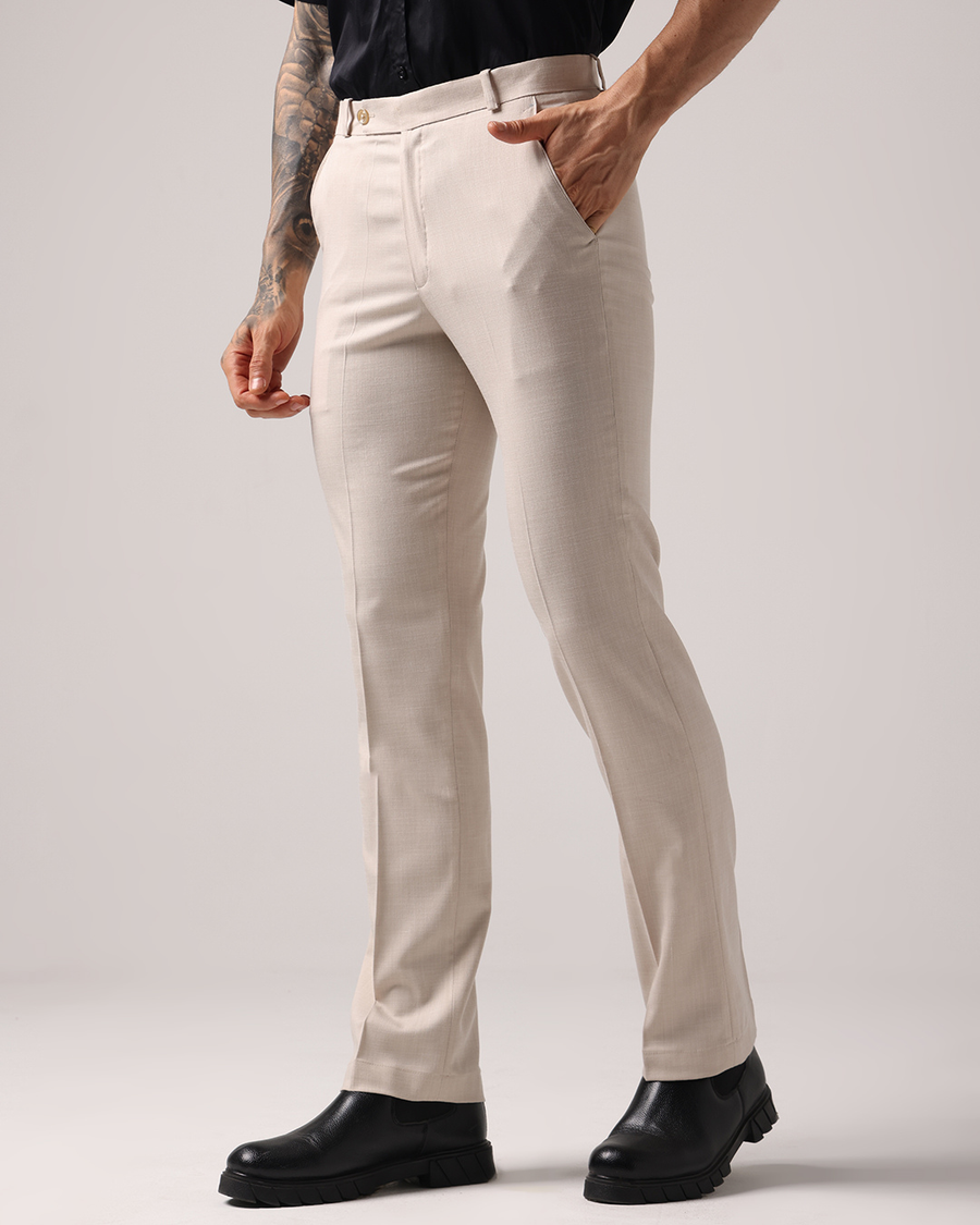 Basicoo Light Beige Trouser