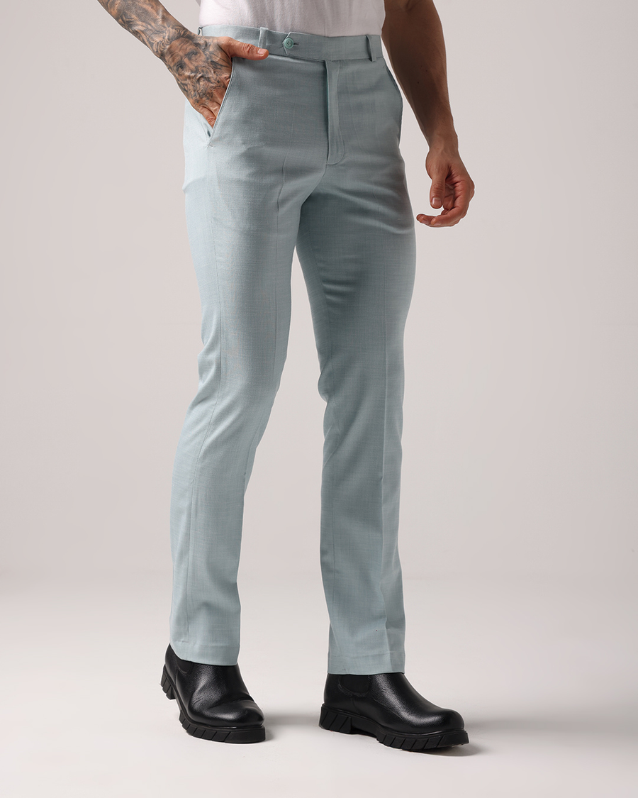 Basicoo Light Blue Trouser