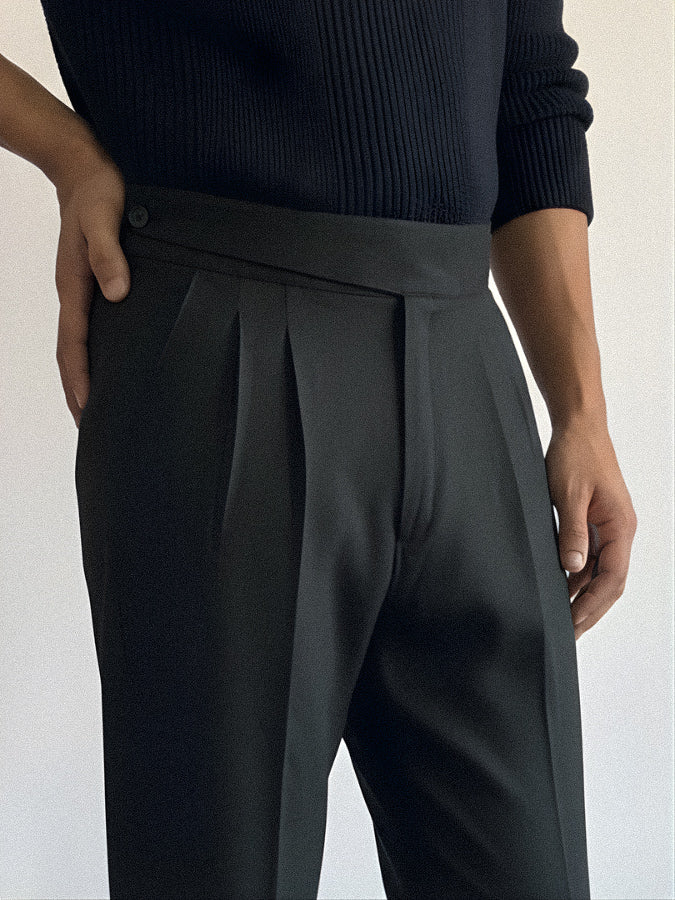 Black Gurkha Pant