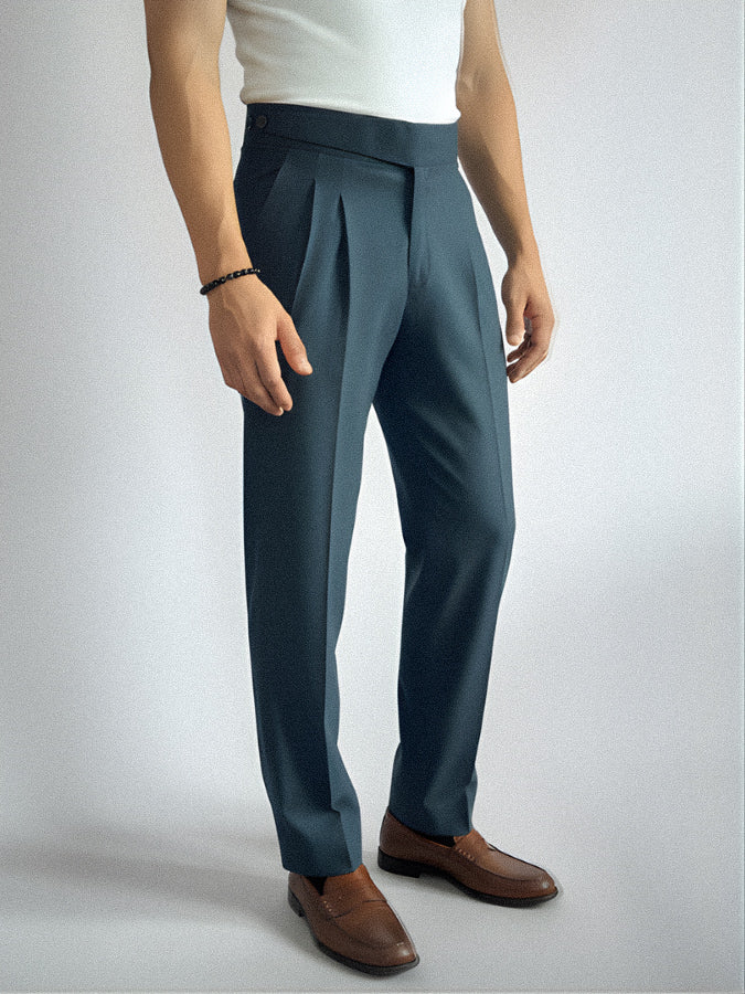 Dark Navy Blue Gurkha Pant