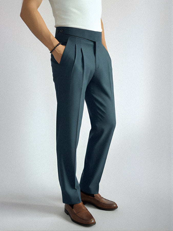 Dark Navy Blue Gurkha Pant