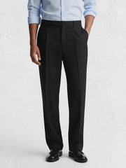 Black Pleated Pants
