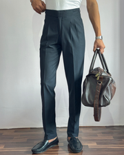 Basicoo Dark Navy Blue Gurkha Pant