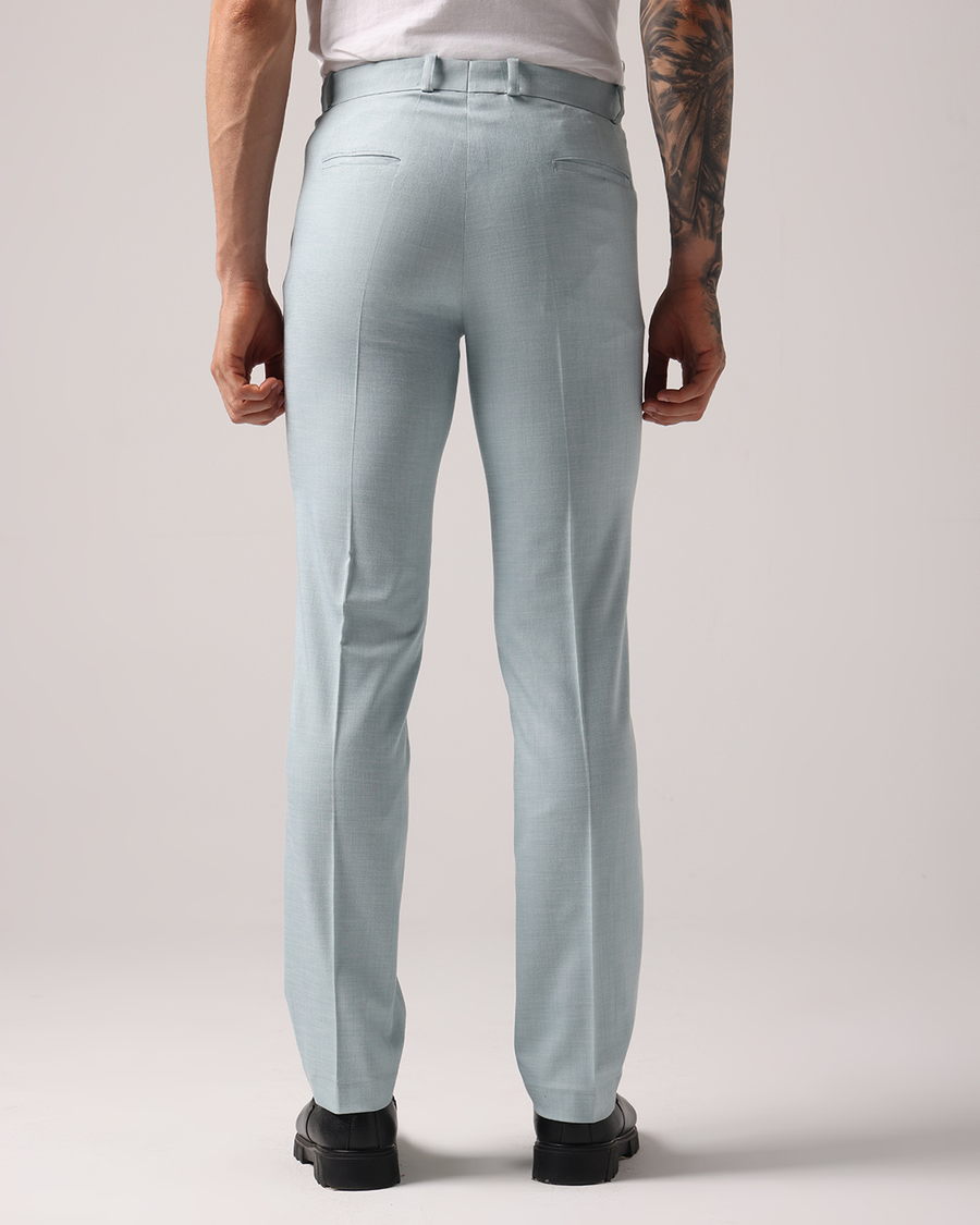 Basicoo Light Blue Trouser