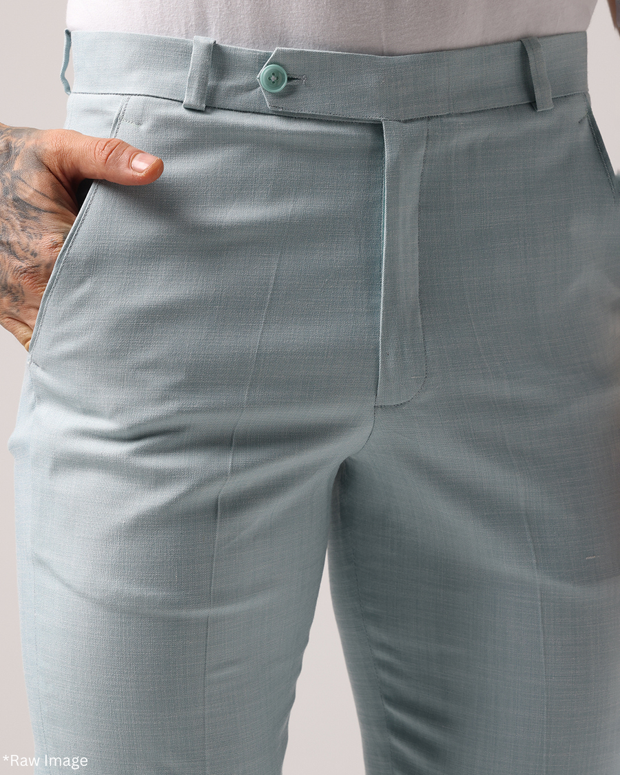 Basicoo Light Blue Trouser