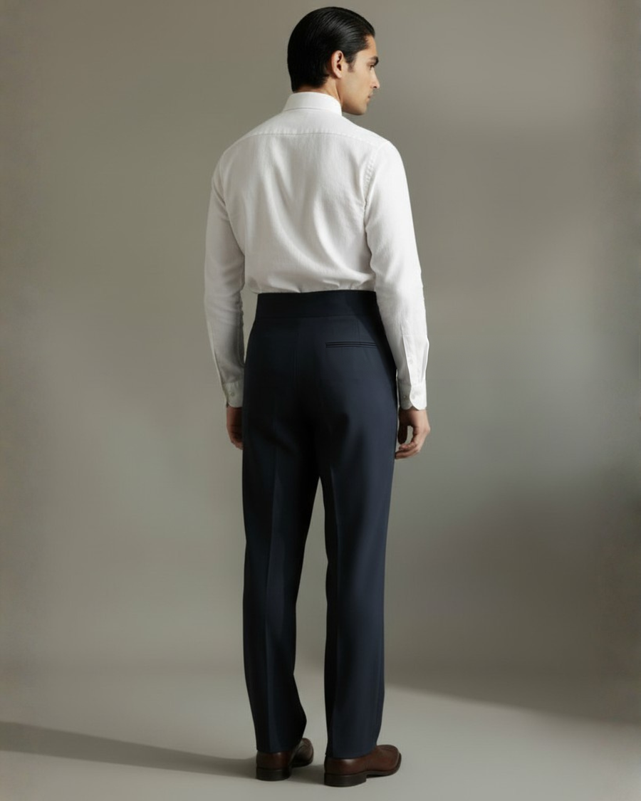 Deep Navy Color Gurkha Pants