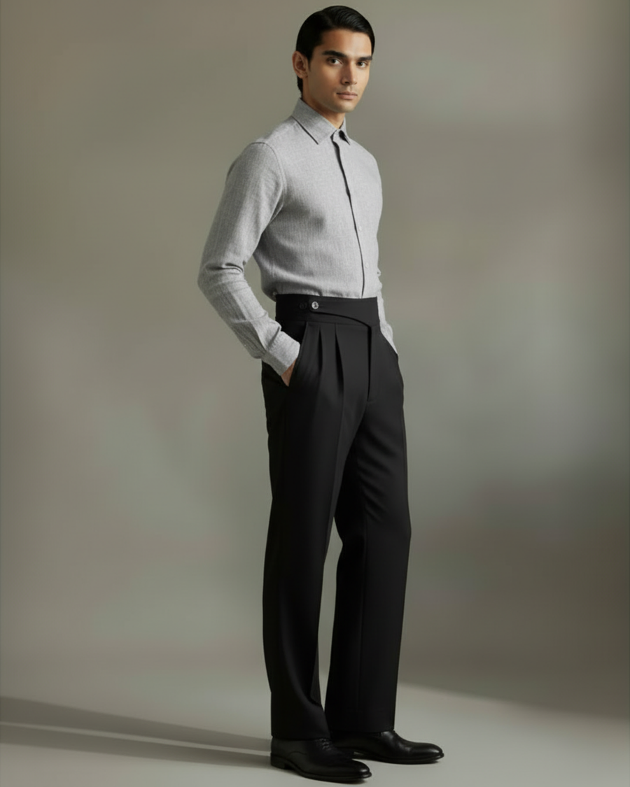 Black Gurkha Pant