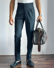 Basicoo Dark Navy Blue Gurkha Pant
