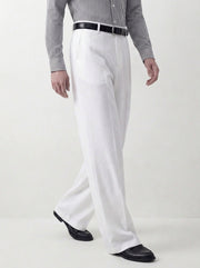 White Relaxed Tailored Trouser
