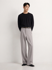 Grey Relaxed Tailored Trouser