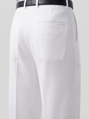 White Relaxed Tailored Trouser