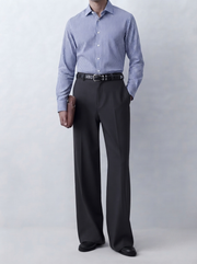 Black Relaxed Tailored Trouser