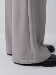 Grey Relaxed Tailored Trouser