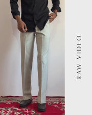 Basicoo Light Grey Trousers